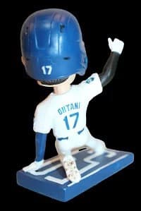 新品 大谷翔平 選手50/50 ボブルヘッド フィギュア人形 No.6