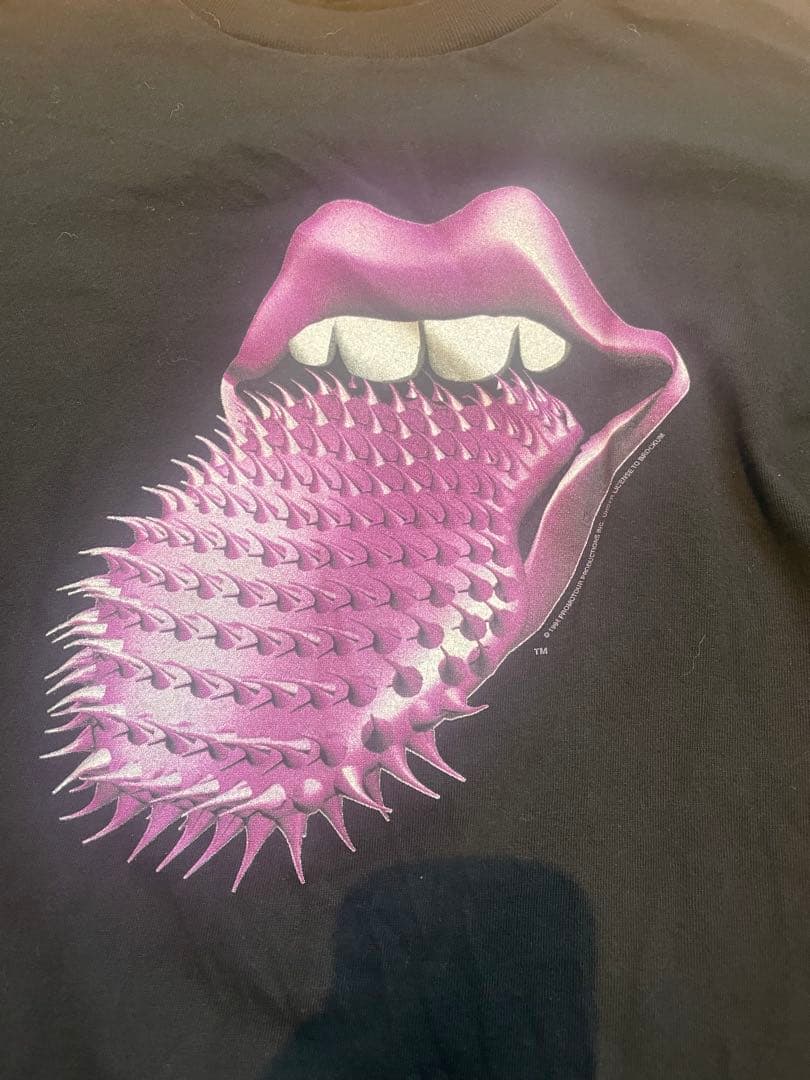 1990s ローリングストーンズ　ビンテージTシャツ　スパイクタン　美品　L