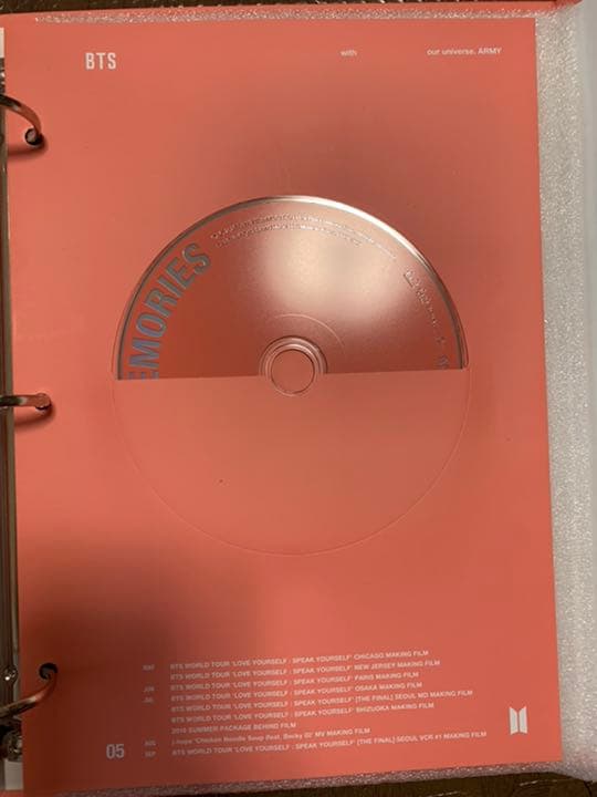 K-POP・アジア BTS MEMORIES 2019  DVD