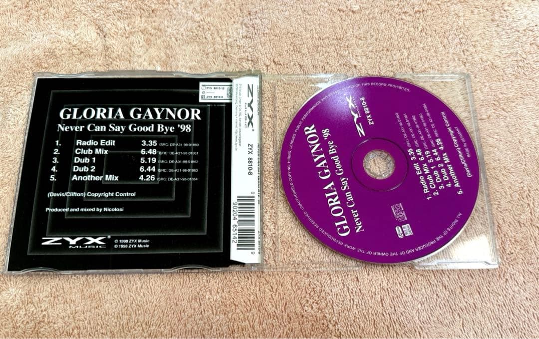 GLORIA GAYNOR『NEVER CAN SAY GOOD…98 』
