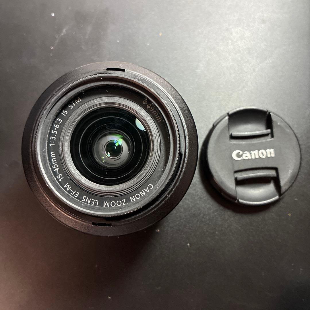 Canon eos m5 (純正ズームレンズ、 25mm f1.8 レンズ付き)