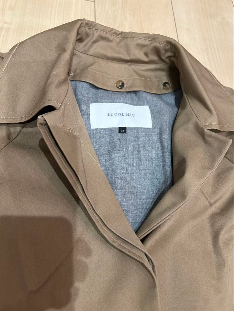 【美品】LE CIEL BLEU ルシェルブルー トレンチコート ウールライナ付