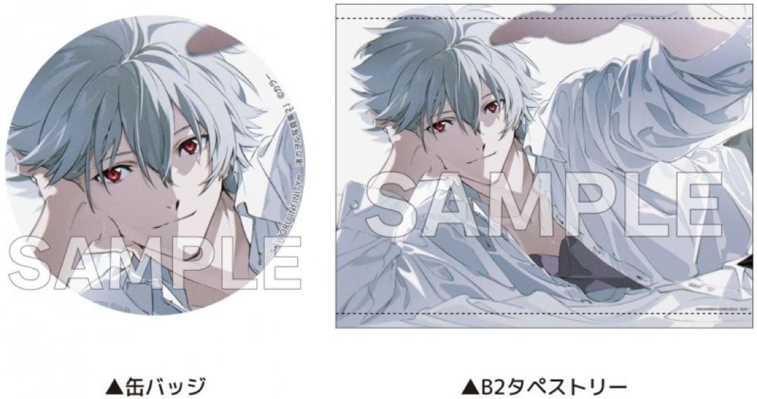 【ゲーマーズ限定版】KAWORU INFINITY∞ 渚カヲル 写真集2 コンプ