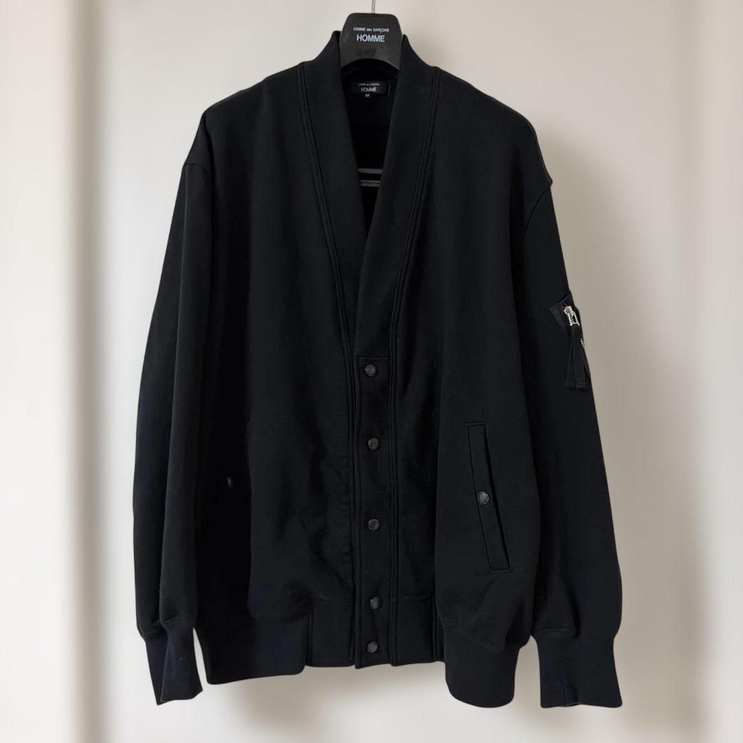 COMME des GARÇONS HOMME ブラックカーディガン M