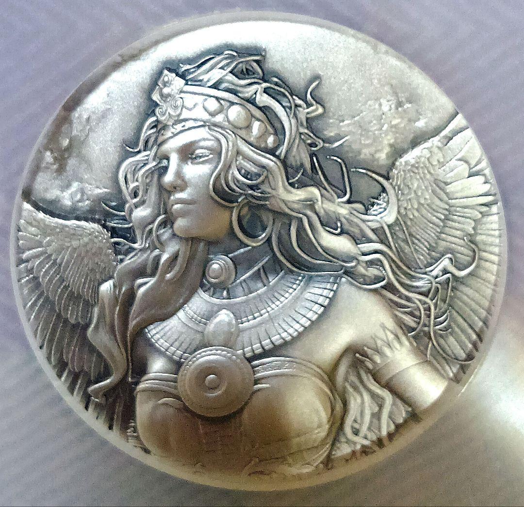 NGC MS70 2025 2オンス 純銀 女神イシス 全世界99枚のみ