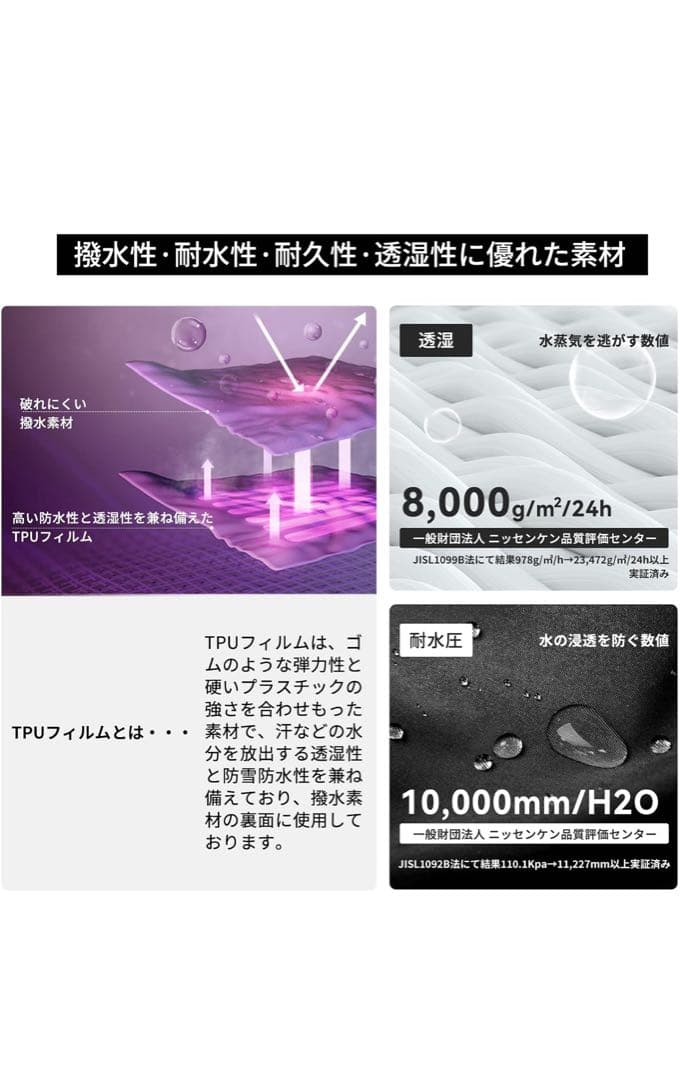 スノーボードウェア スキーウェア メンズ ジャケット。新品未使用XL