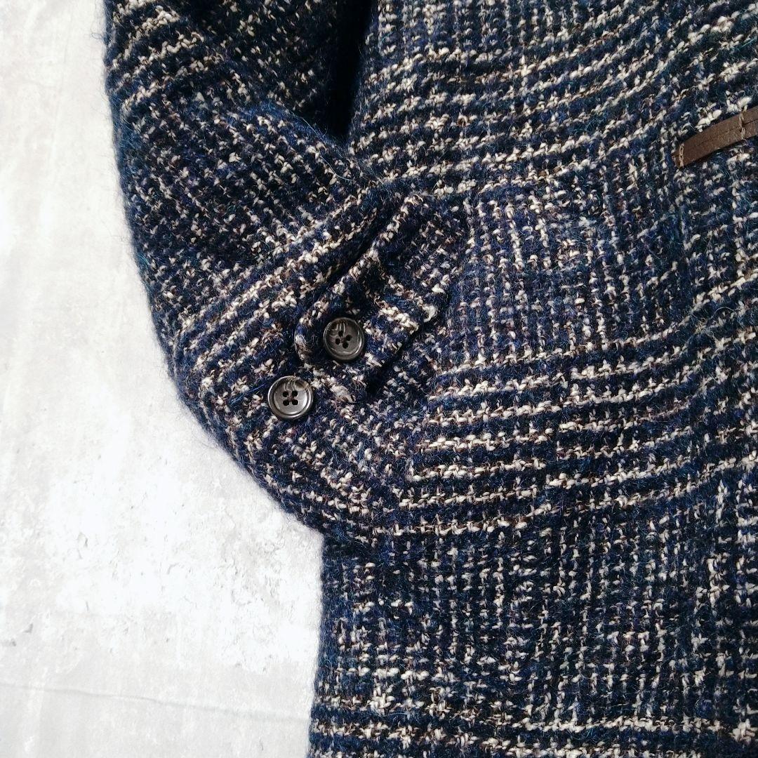 JOSEPH ABBOUD アルパカ モヘア ダッフルコート M フード付き