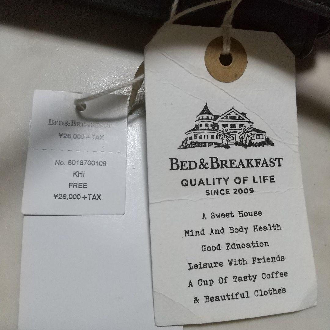 美品タグ付き BED&BREAKFAST ￥26,000円 ウエストポーチ