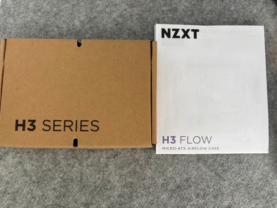 【ほぼ未使用】NZXT H3 Flow PCケース Micro ATX
