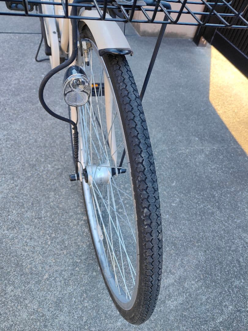 直接手渡しのみ！オートライト27インチ自転車