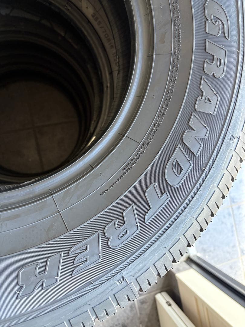 ★未使用★現行ランクル70 DUNLOP 265/70R16 4本セット