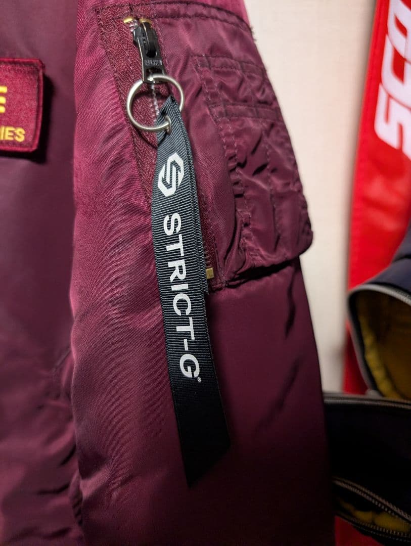 STRICT-G×Alpha industries MA-1シャア・アズナブル