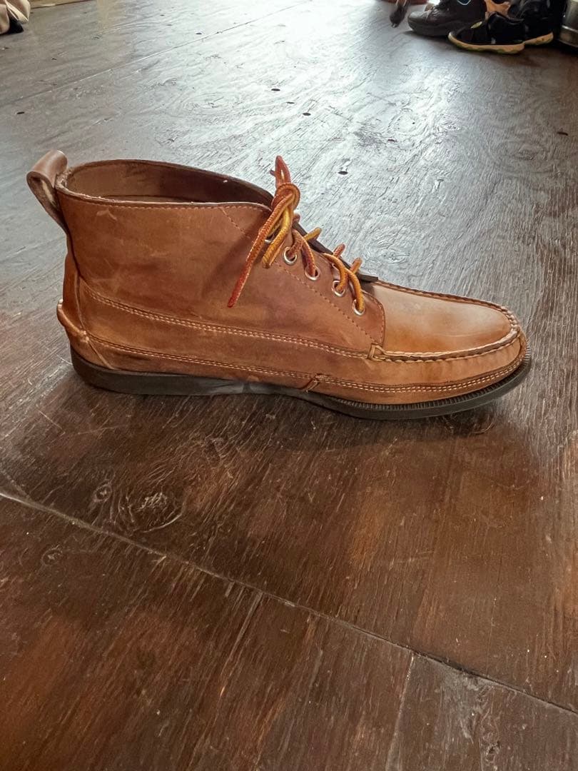 モカシンシューズ　BASS Jcrew コラボシューズ バス　ジェークルー