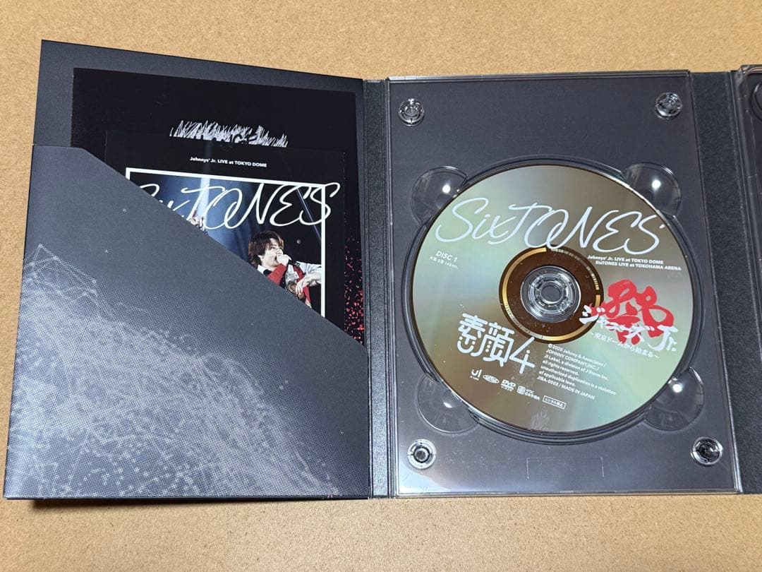 SixTONES盤　素顔4 DVD 正規品