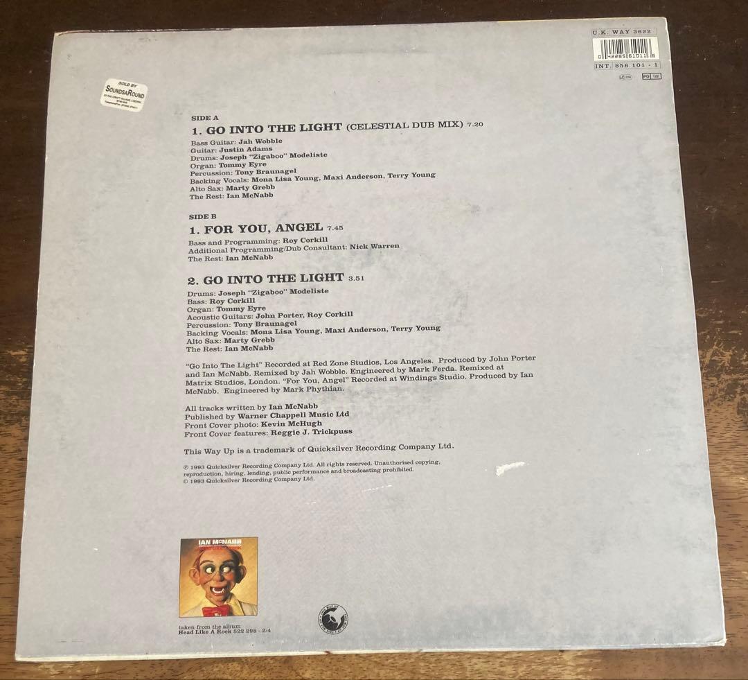 ◾️希少高音質12インチ盤◾️IAN McNABB / イアンマクナブ◾️Go Int