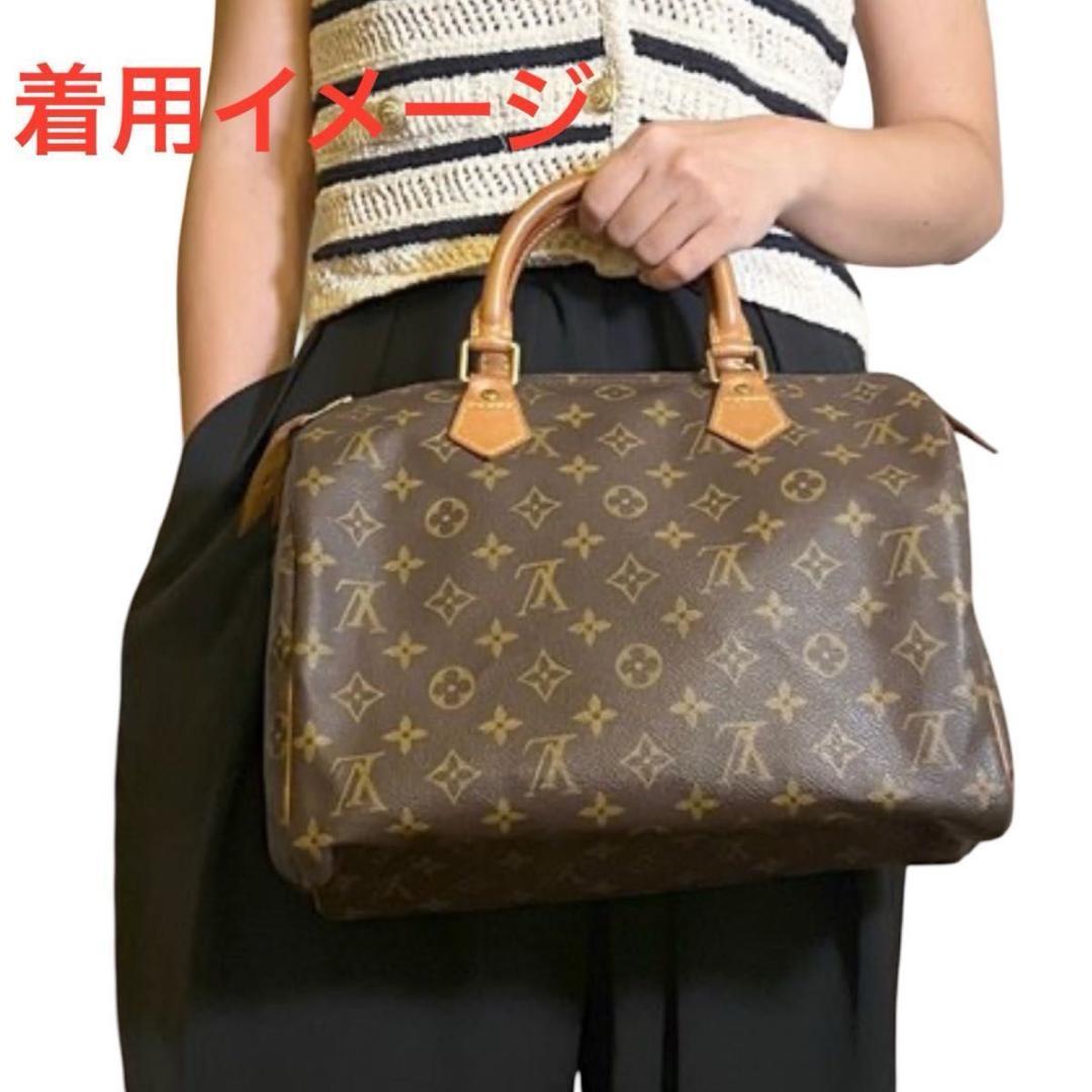 ルイヴィトン　VUITTON　モノグラム スピーディ30　旅行カバン　男女兼用