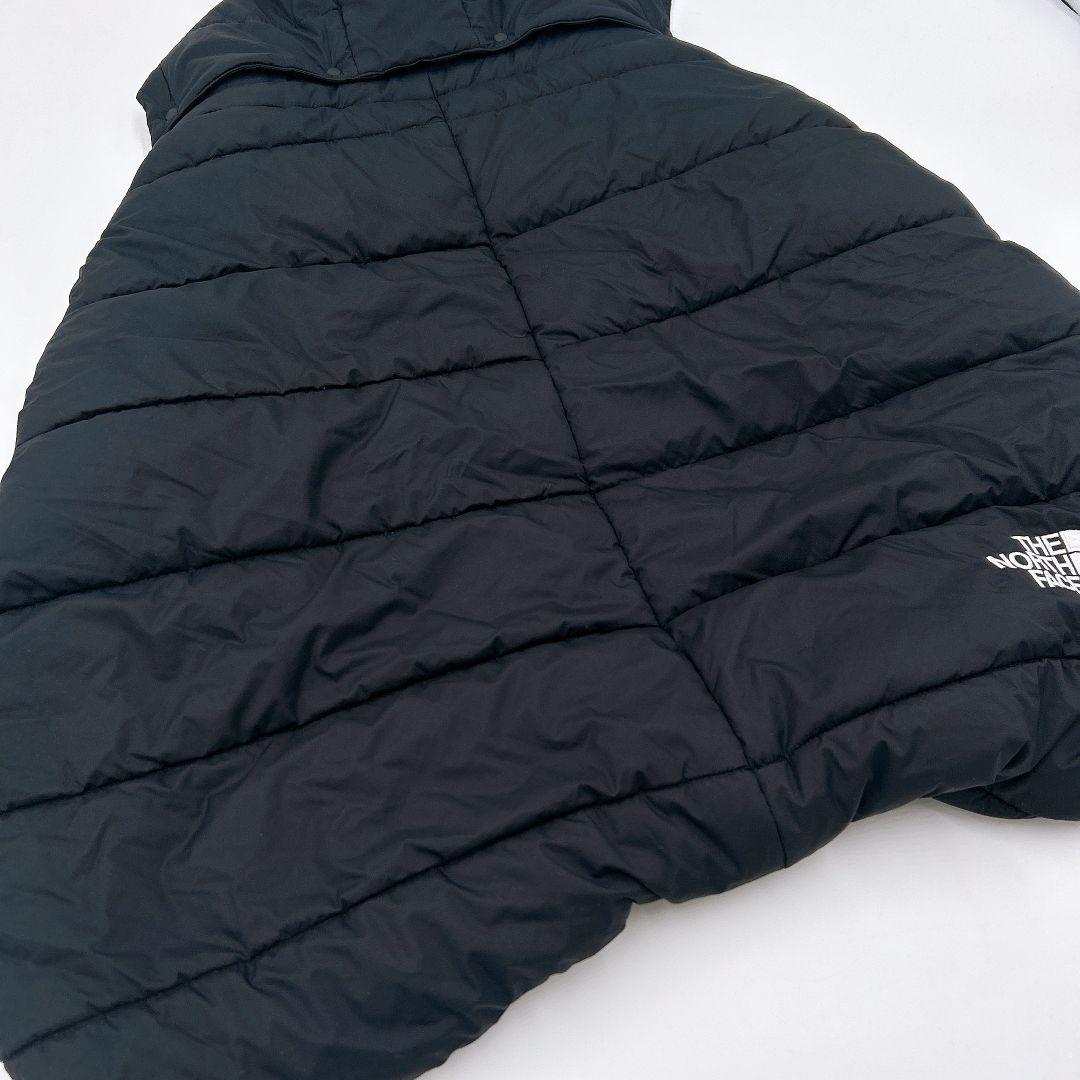 【美品】 THE NORTH FACE ベビーシェルブランケット 黒 ブラック