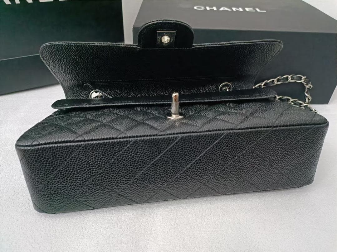 CHANEL シャネル キャビアスキン 25 ショルダーバッグ