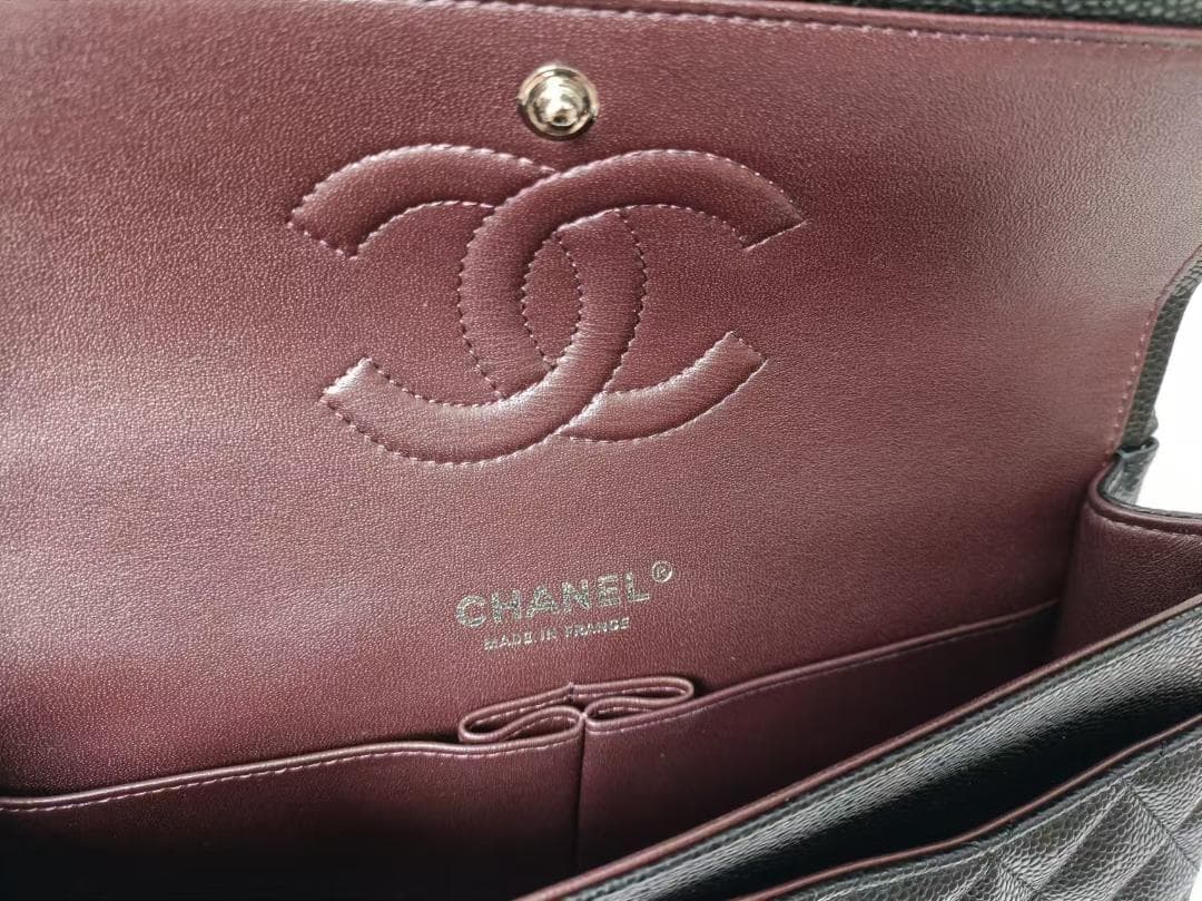 CHANEL シャネル キャビアスキン 25 ショルダーバッグ