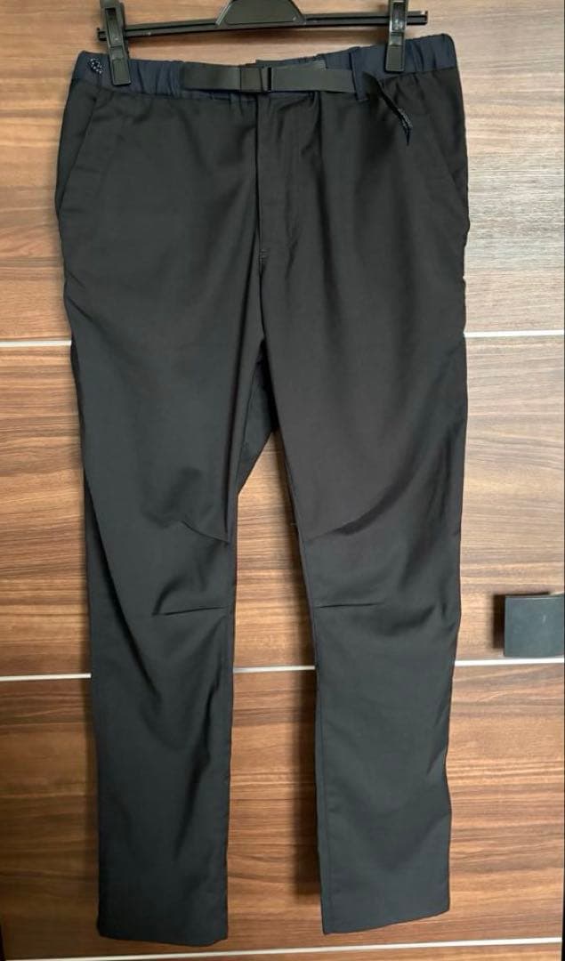 完売品 ROARK ロアーク トラベルパンツ ブラック Lサイズ RPJ1000