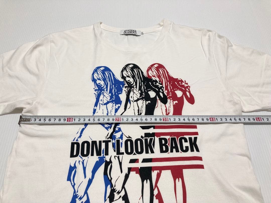 HYSTERIC GLAMOUR DON'T LOOK BACK Tシャツ M