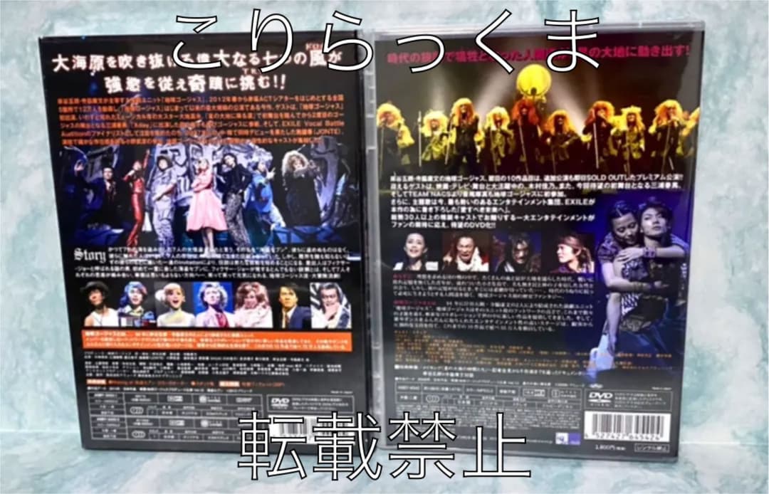 《未開封》地球ゴージャスプロデュース公演 【海盗セブン・星の大地に降る涙】DVD