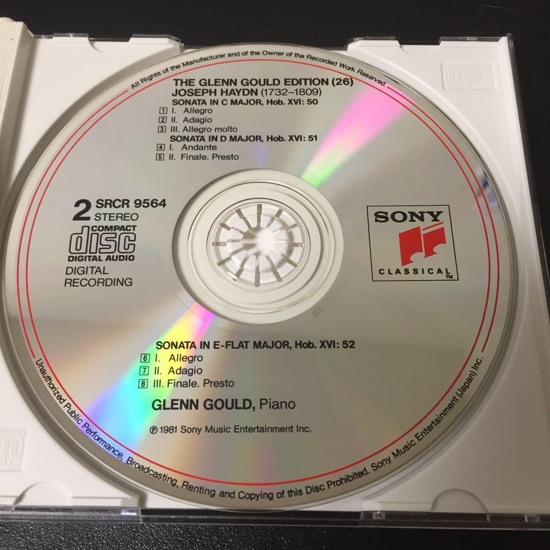 【売約済】グールド／ハイドン：後期ピアノ・ソナタ集 2CD