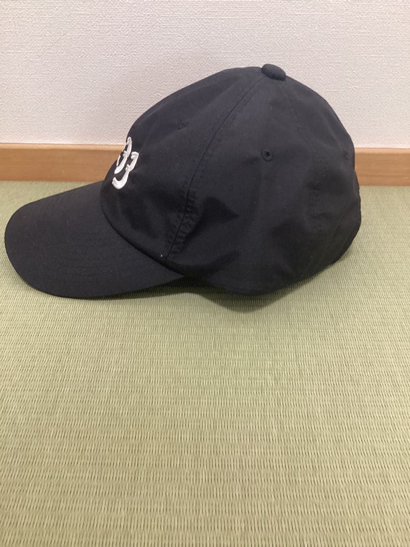 garbage cap 黒4:33刺繍　6panel