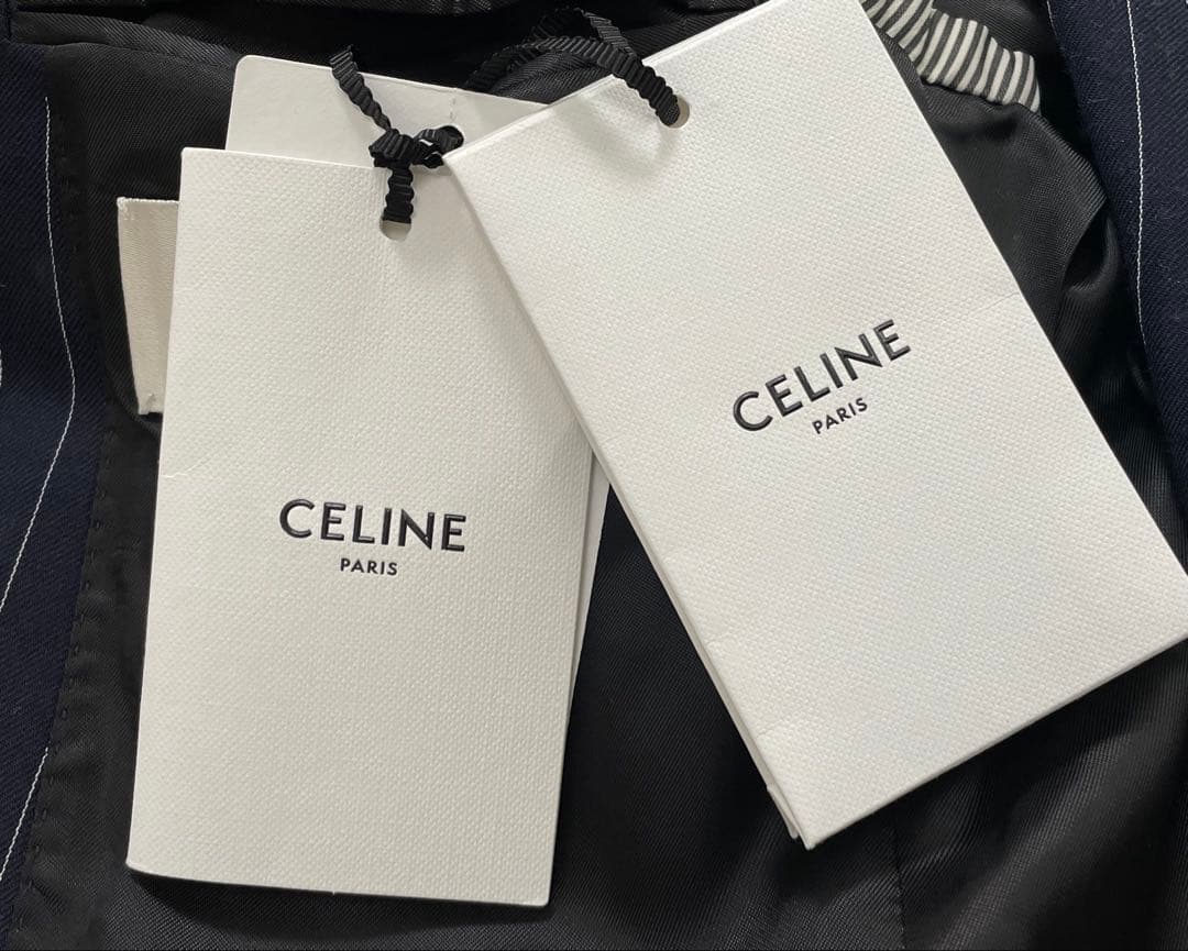 23SS Celine ダブルブレスト テーラードジャケット ダブルジャケット