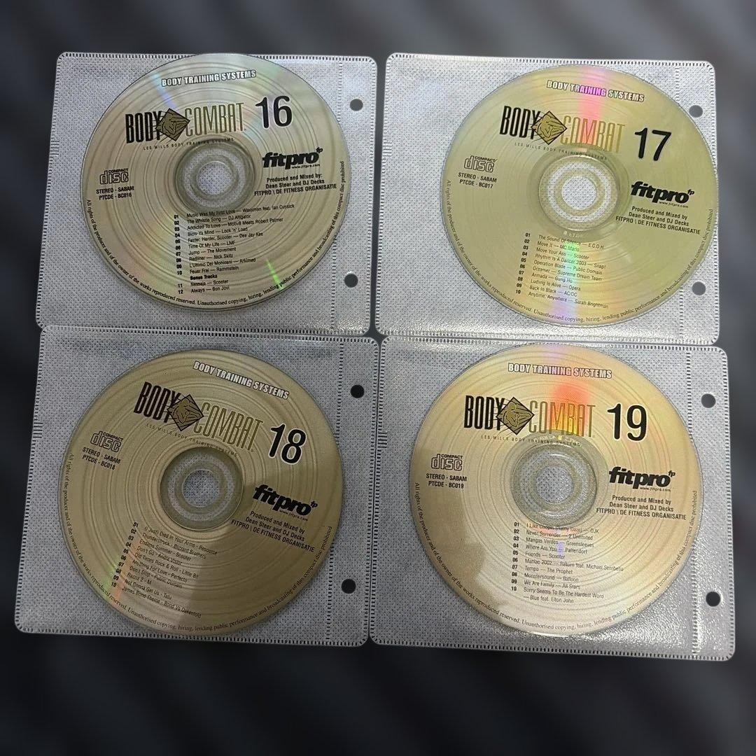 レズミルズ　ボディコンバット　11から15 CD