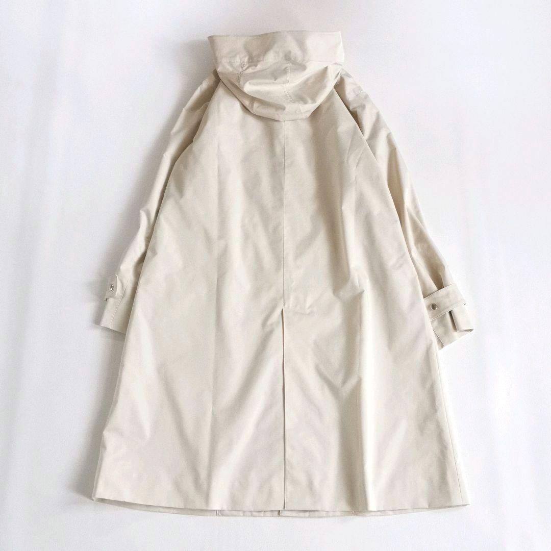 【美品✨】マッキントッシュフィロソフィー ポリエステルツイルフーデッドコート