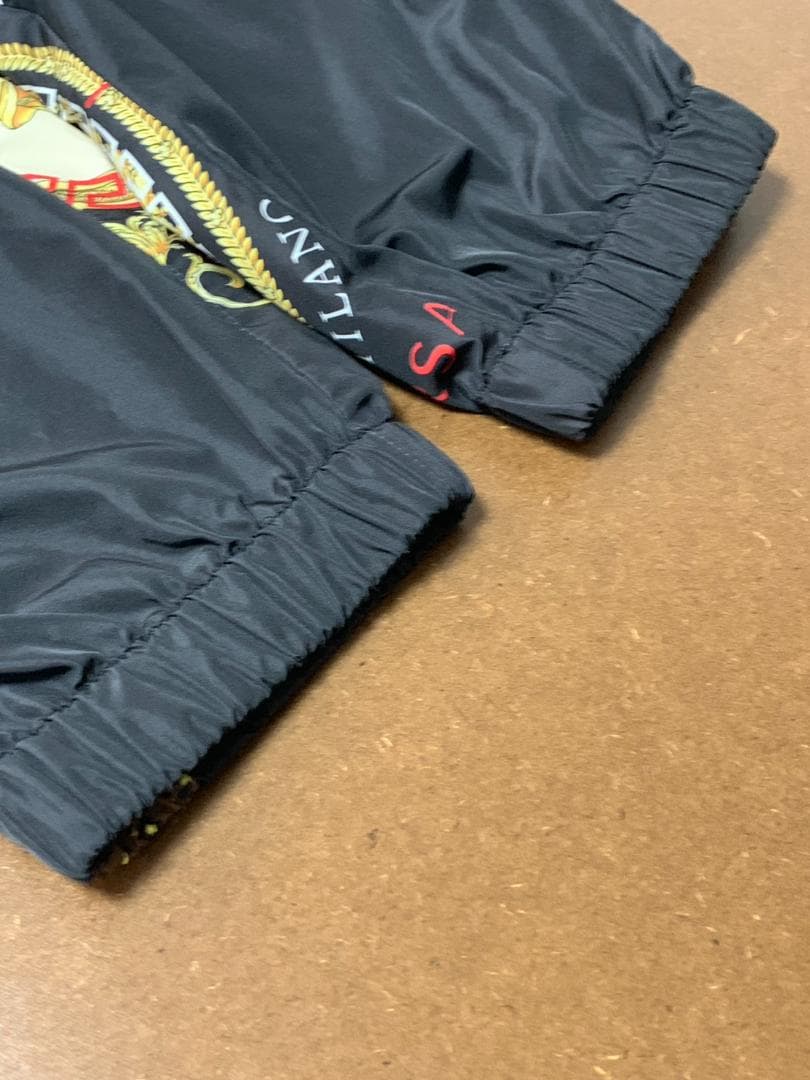 美品☆VERSACE バロック×グレカ メデューサロゴ トラックパンツ 56