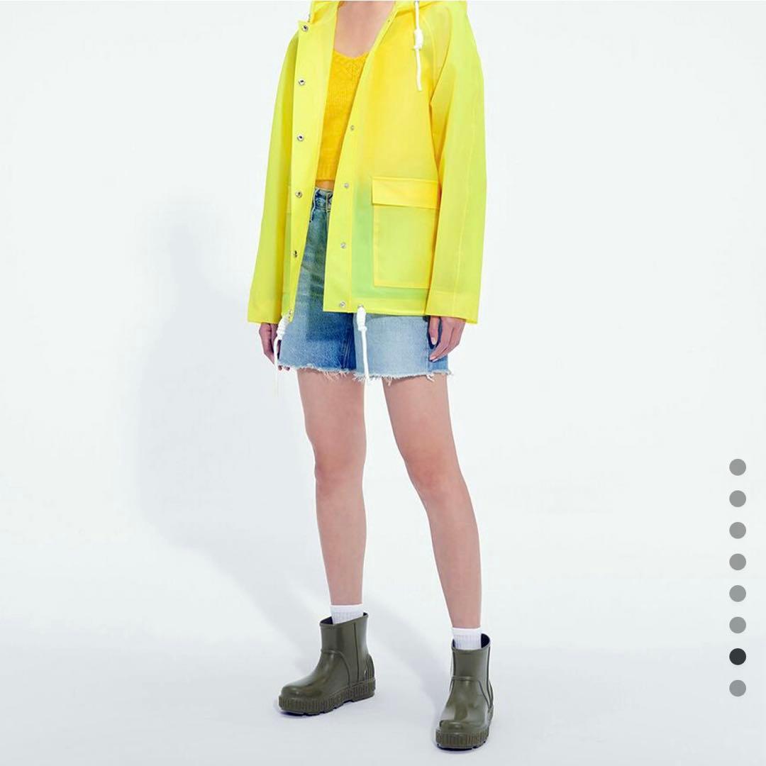UGG レインシューズ 24センチオリーブ　カーキ　長靴 レインブーツ