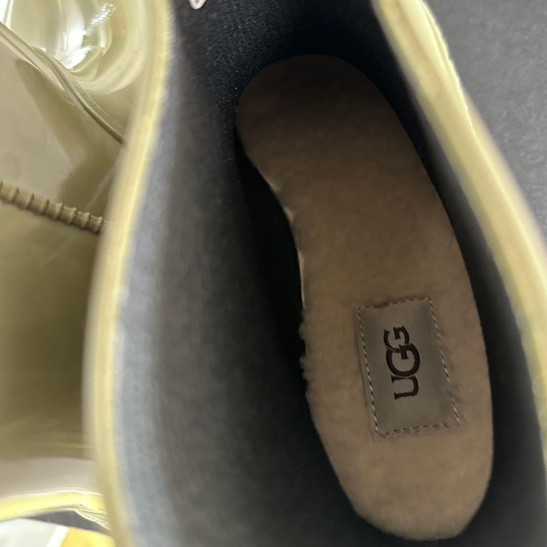 UGG レインシューズ 24センチオリーブ　カーキ　長靴 レインブーツ