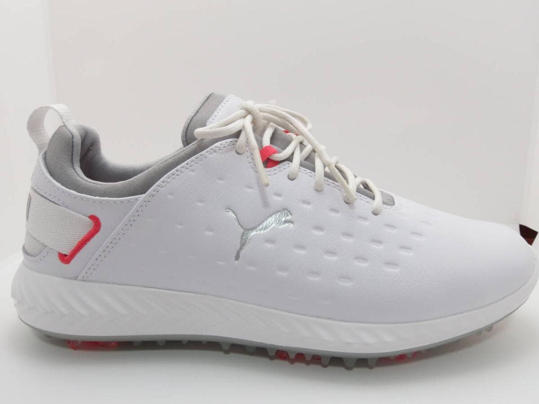 新品同様　未使用　PUMA　ゴルフシューズ　24.5cm　綺麗な美品　ホワイト