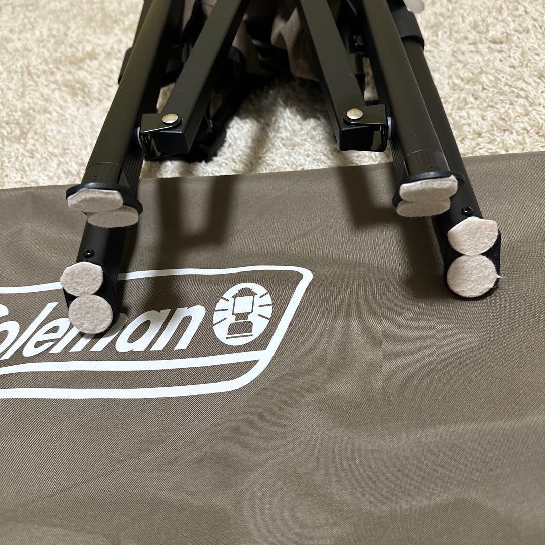 Coleman レイチェア　リクライニング　グレージュ　ハイバック【極美品】