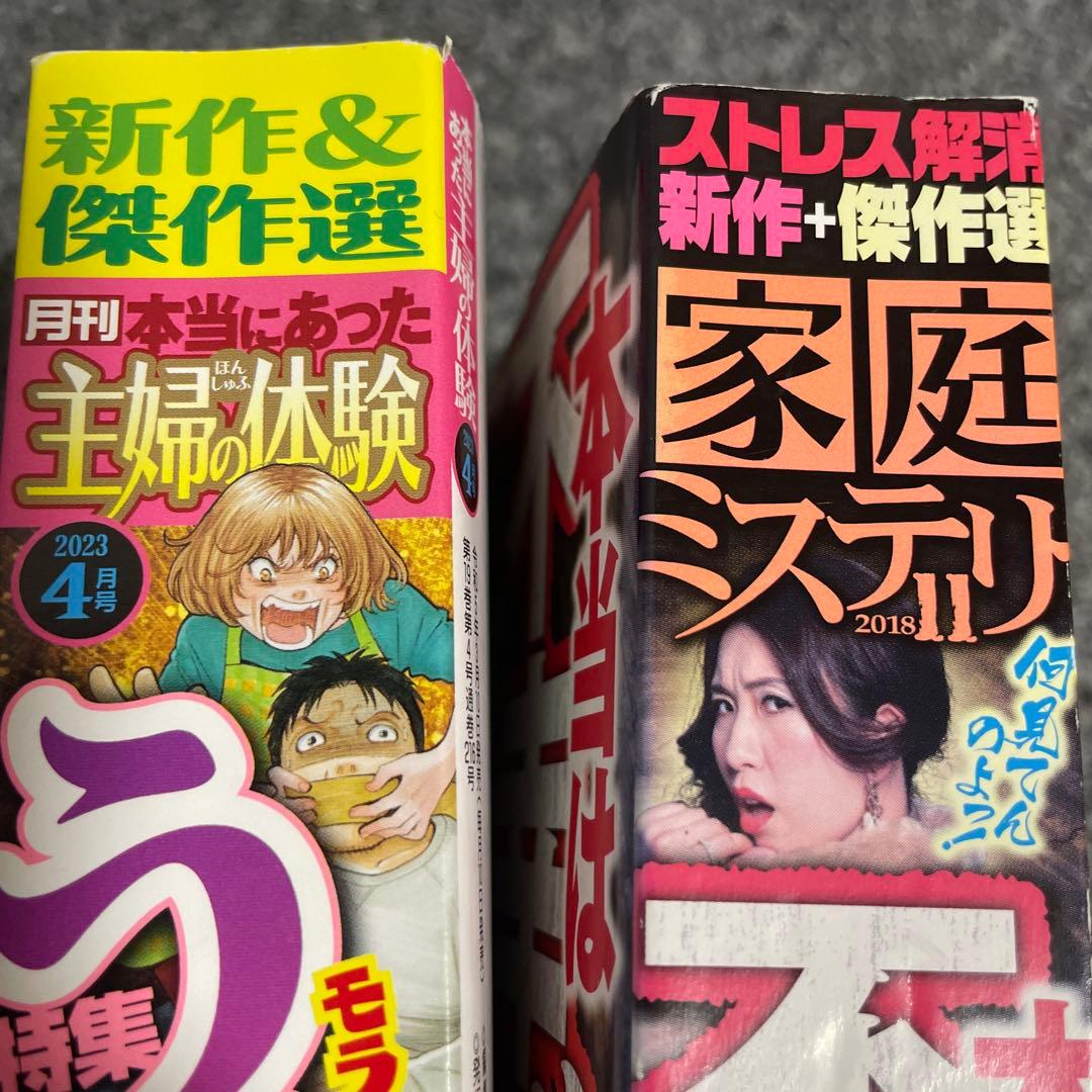 家庭ミステリー　2018年、本当にあった主婦の体験　2023年4月　レディコミ