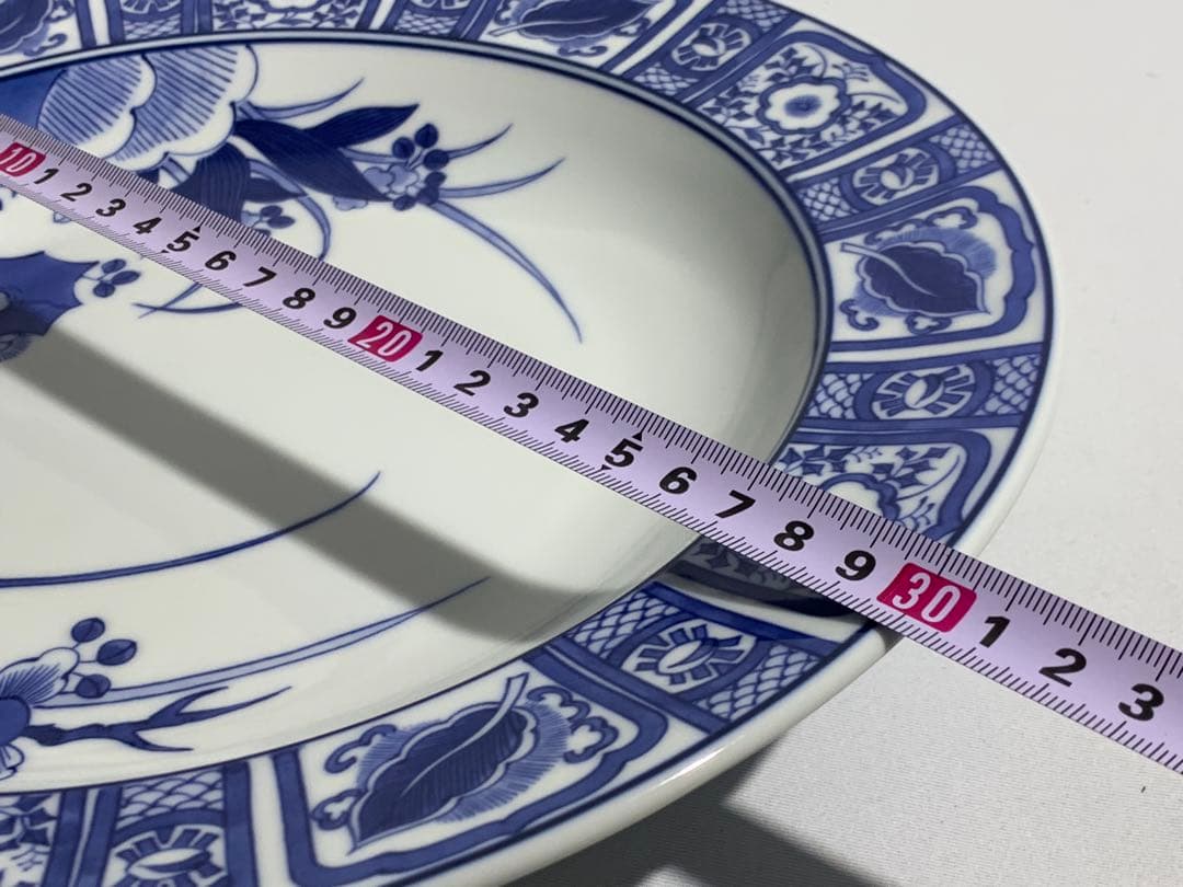 其泉　賞美堂　煎茶碗揃　組飯碗　盛鉢　染付内外菊　藍千綾福文　染付芙蓉手