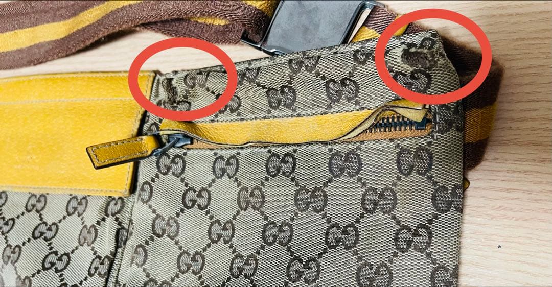 ★GUCCI GG ボディバッグ・ウエストポーチ ★