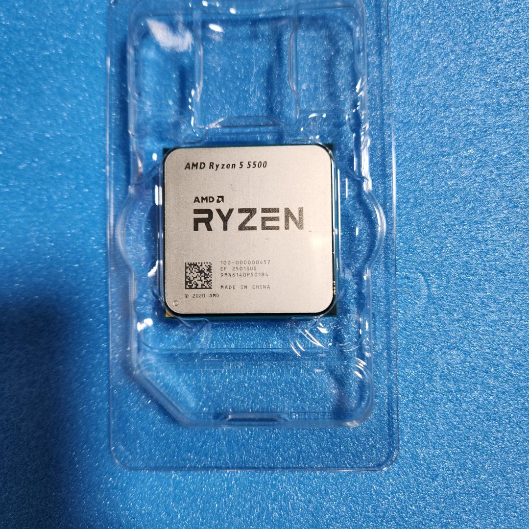 新品未使用 AMD Ryzen 5 5500 CPU