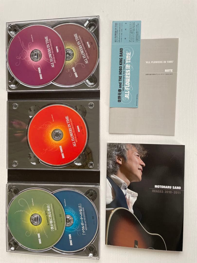 佐野元春　DVD ALL FLOWERS IN TIME 30周年 初回限定盤