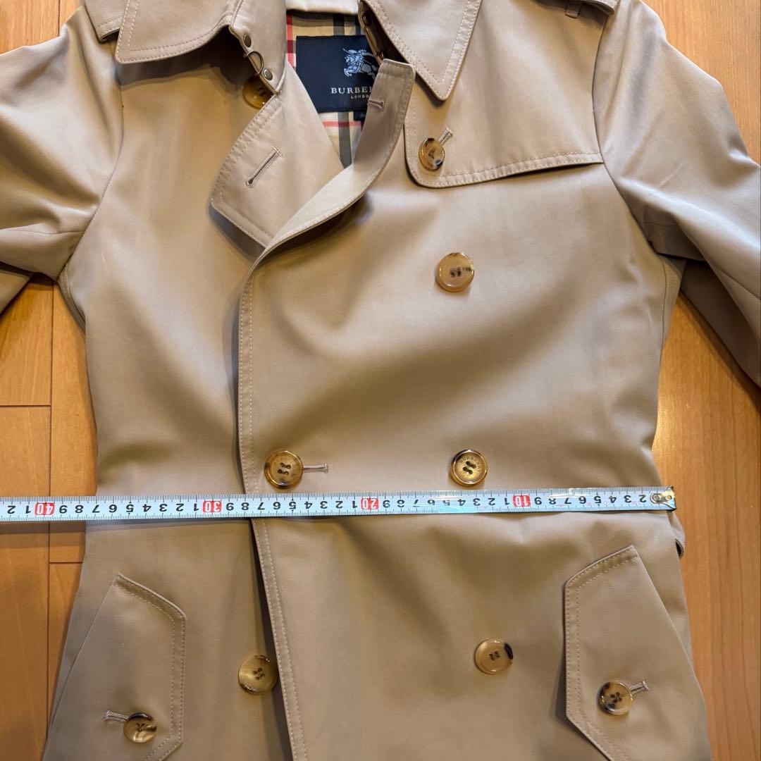 ★美品交渉歓迎❗️BURBERRYバーバリートレンチコートライナー付★スリム36★