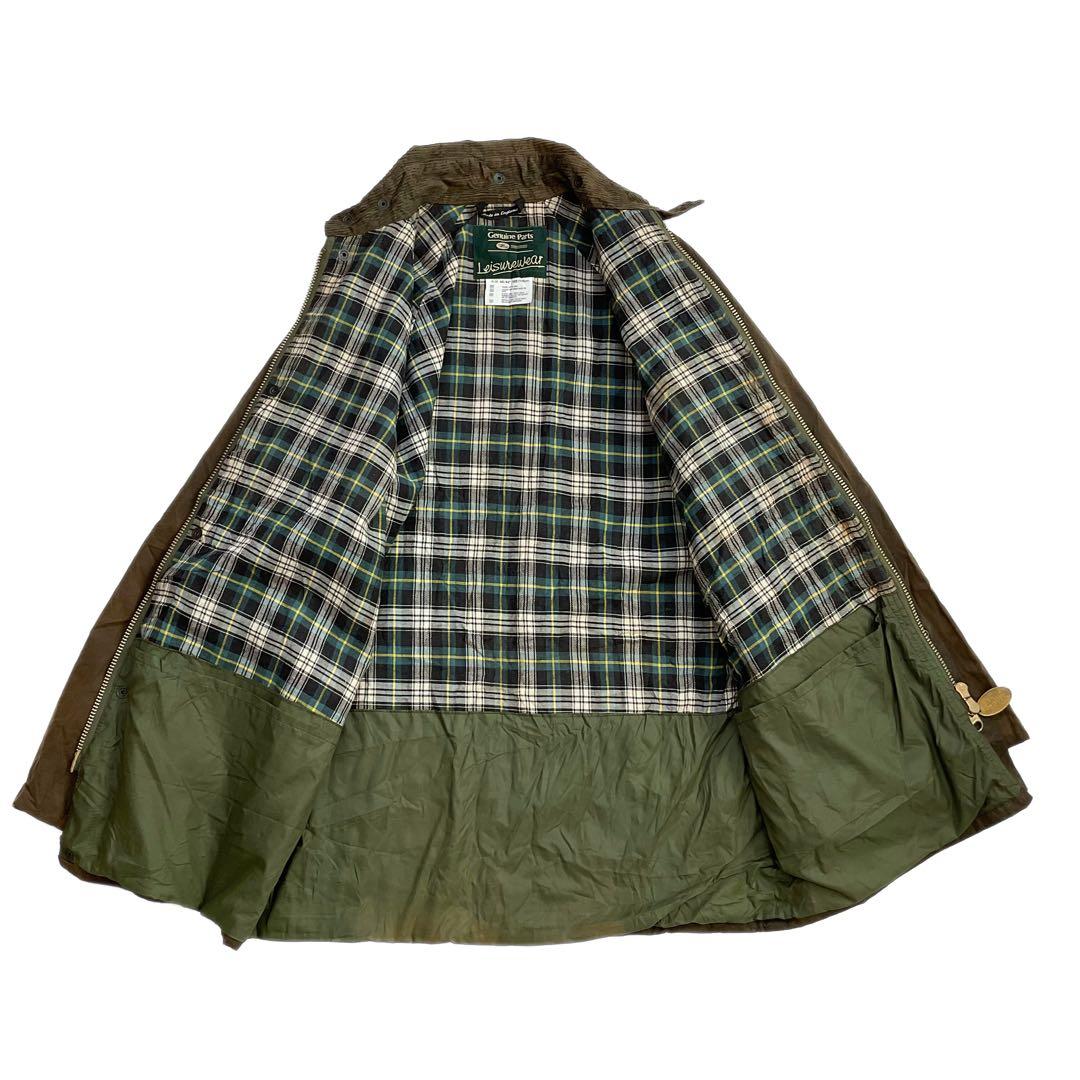 d*様 【希少】英国製 ランドローバー オイルドジャケット Barbour バブ