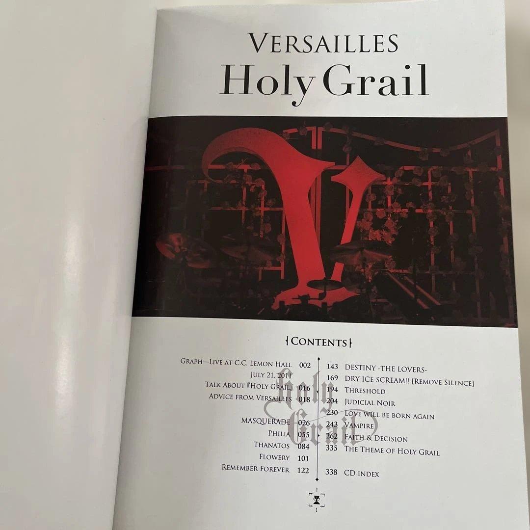 【中古】スコア・ブック Versailles/Holy Grail (CD付き)