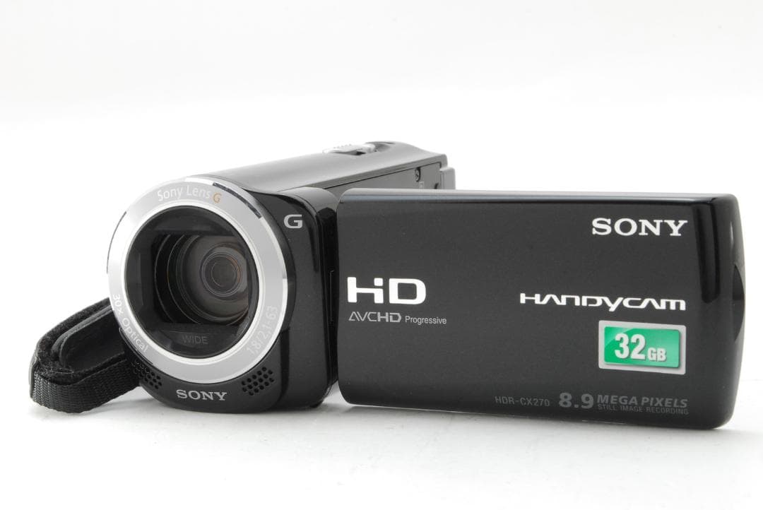 【箱付き】ソニー SONY HDR-CX270V ブラック