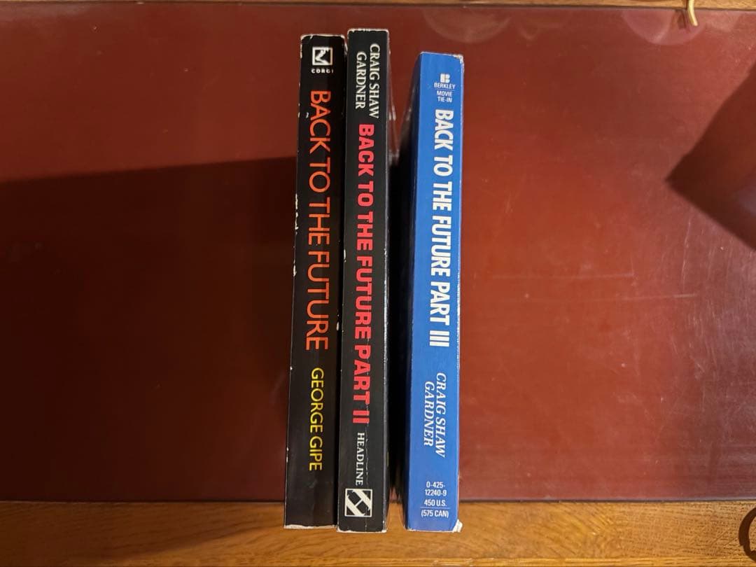 Back To The Future 1 2 3 洋書セット