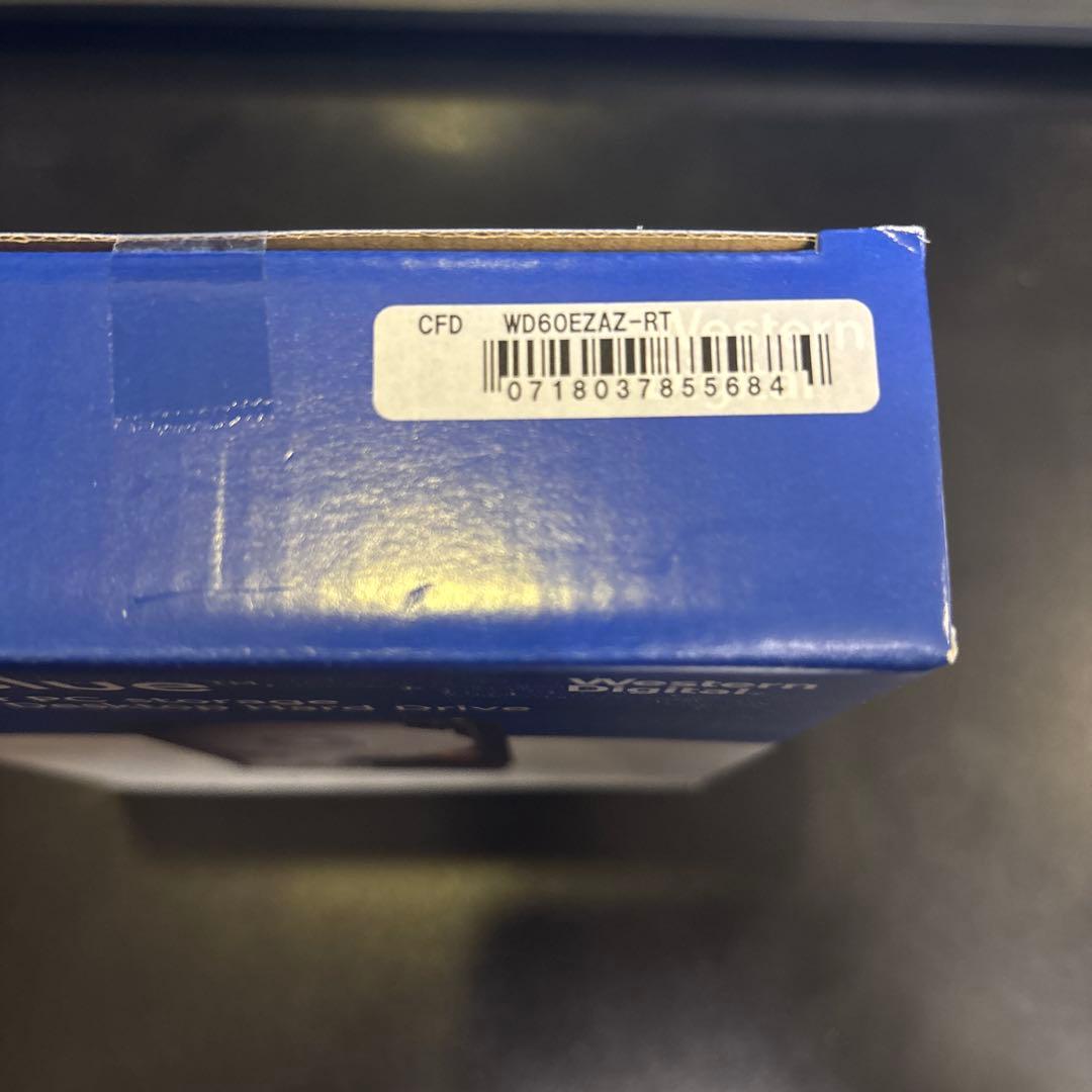 WD60EZAZ-RT WD Blue 6TB HDD 未開封新品