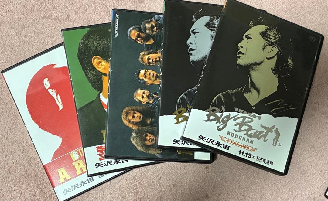 矢沢永吉　Live DVD 14枚　E.YAZAWA