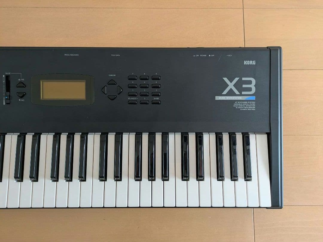 KORG X3 シンセサイザー 純正FDD動作品 テストモード基本動作確認済み