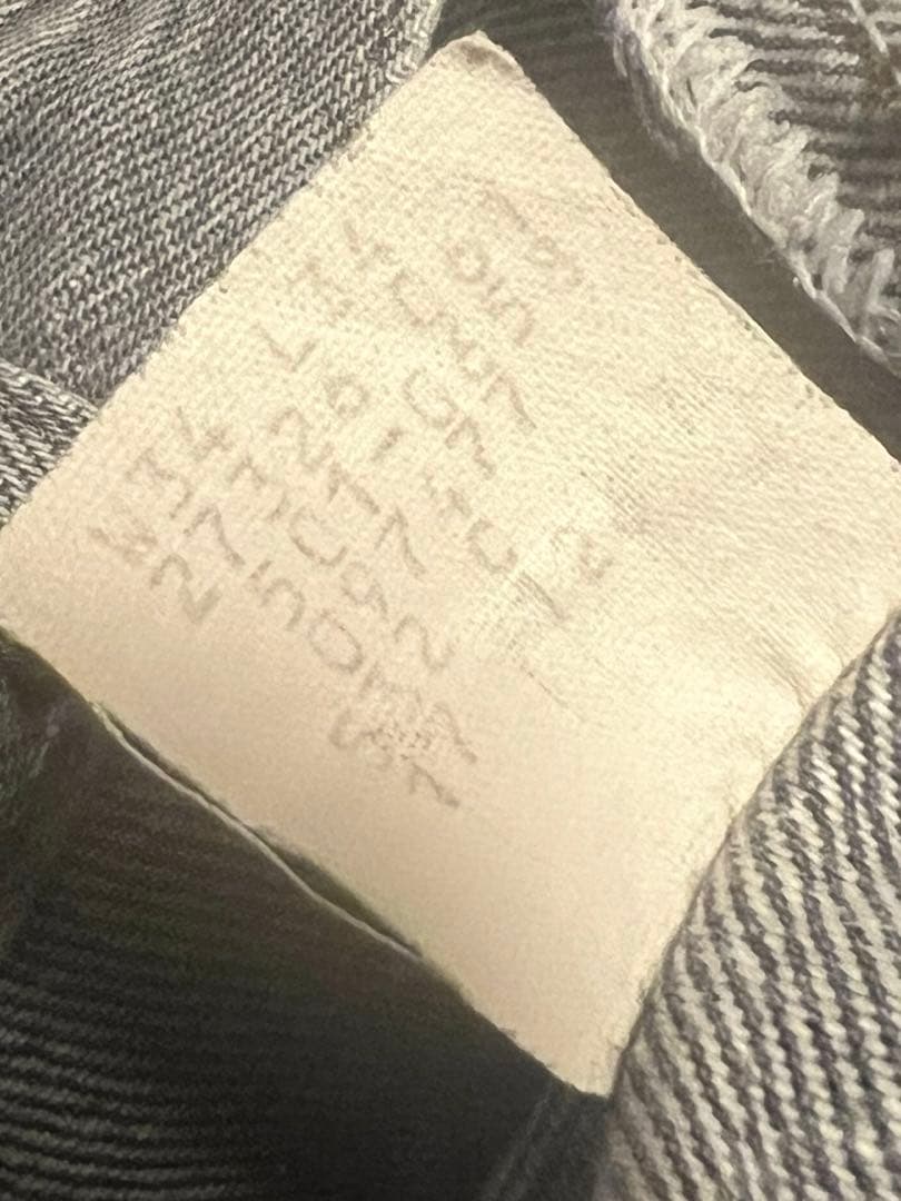 Levi's 501 0658 先染めブラック リーバイス　W34L34紙タグ
